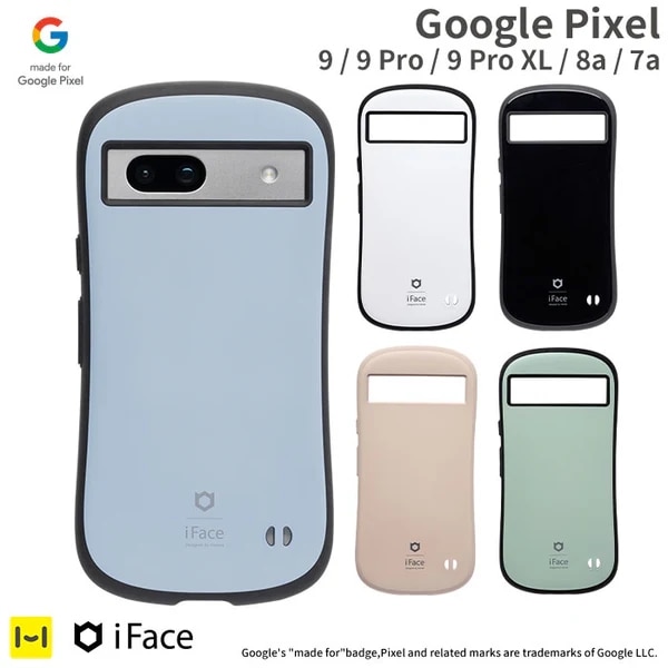 Google Pixel 9 128GB Obsidian iFaceケース付き Google Pixel 9/9 Pro/9 Pro XL/8a/7a専用]iFace First Class Standard