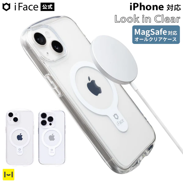 iPhone専用]iFace Look in Clear Hybrid Magneticケース(クリア)iPhone