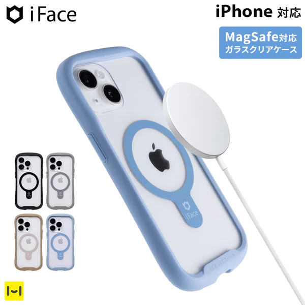 iPhone専用]iFace Reflection Magnetic 強化ガラスクリアケースiPhone