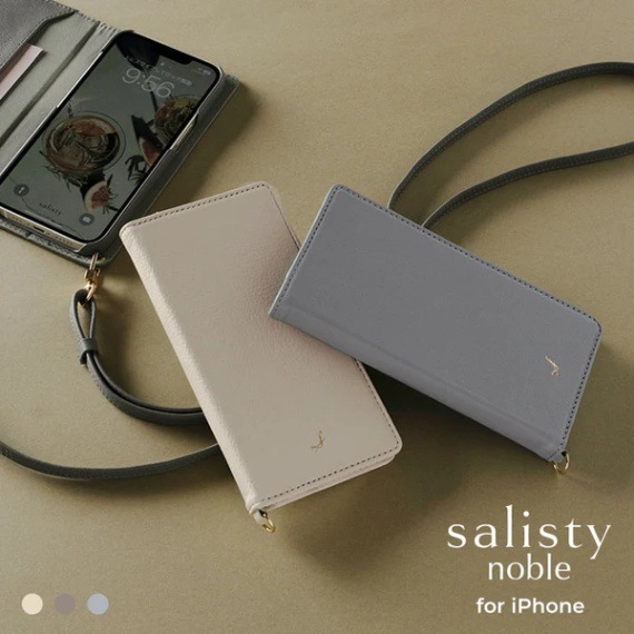 [iPhone 15/14/13����]salisty noble �쥶���������꡼������