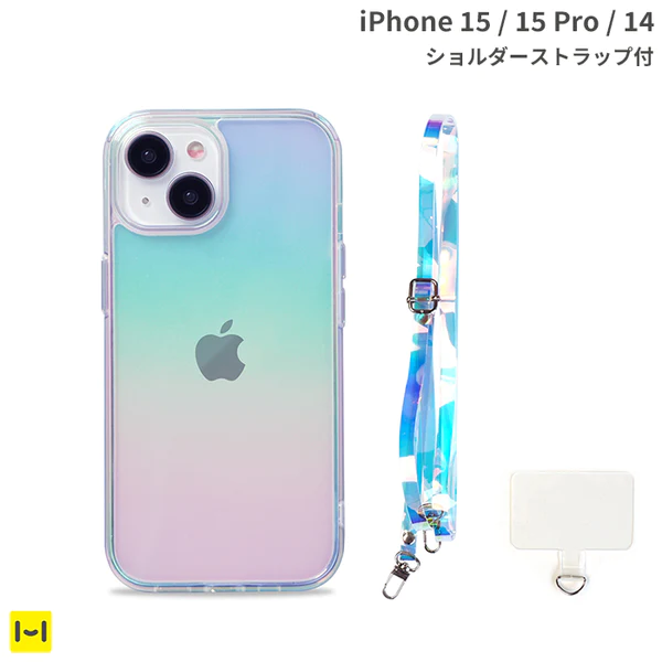 other - オブジェクツアイオー iPhone 15 Pro スマホショルダー ▲H 土屋鞄 objcts.io、iPhone 15シリーズ対応のビビッドなスマホ