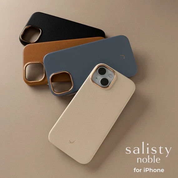 [iPhone 15/14/13����]salisty noble MagSafe�б� �쥶���ϡ��ɥ�����