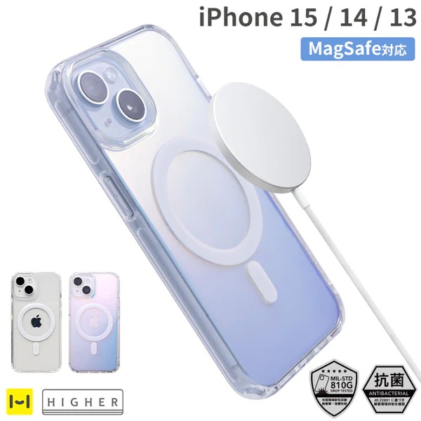 [iPhone 15/14/13����] HIGHER MagSafe�б� �ϥ��֥�åɥ�����(���ꥢ)