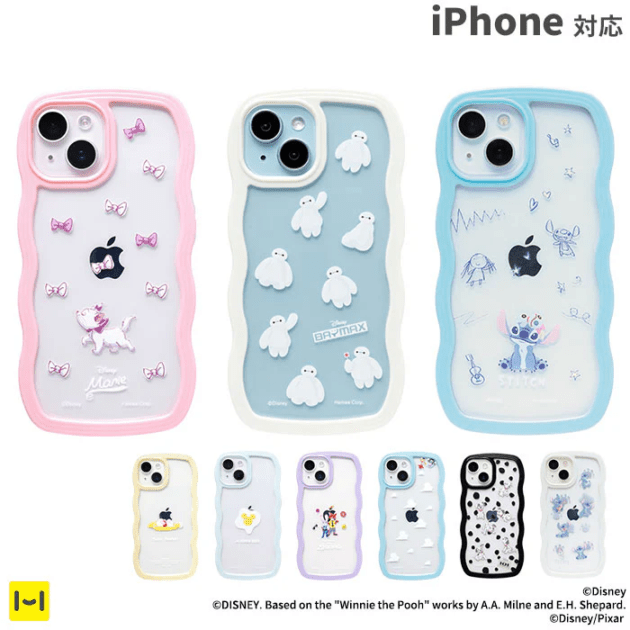 予約:1月下旬以降】[iPhone 17/17 Pro/ 16/15/14/13専用]ディズニー