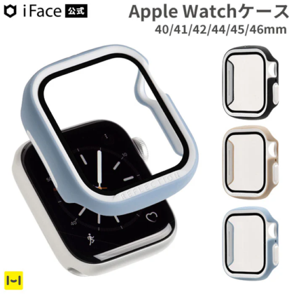 [Apple Watch Series 10(42mm/46mm)/9/8/7(41mm/45mm)/SE(2/1)/6/5/4(40mm/44mm)]iFace Reflection饹η