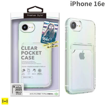 [iPhone 16e����]Premium Style �ݥ��å��� TPU������(��������)