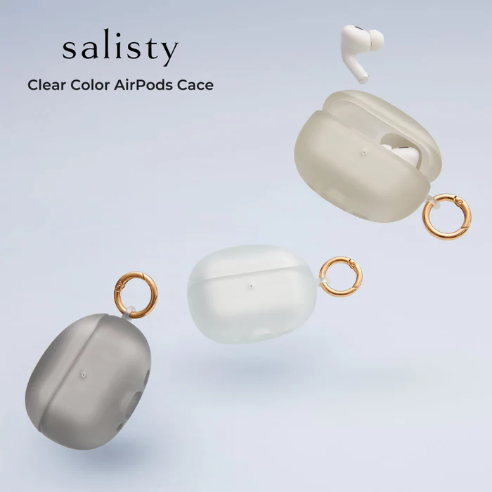 [AirPods Pro(��2/1����)����]salisty(���ꥹ�ƥ�)���ꥢ���顼�Ѿ׷⥱����