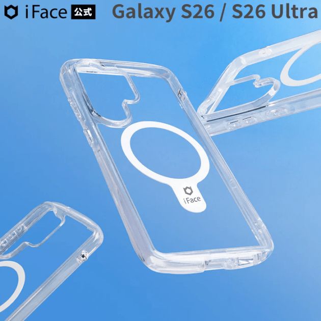 [Galaxy S26/S26+/S26 Ultra����]iFace Look in Clear Hybrid MagSynq������(���ꥢ)