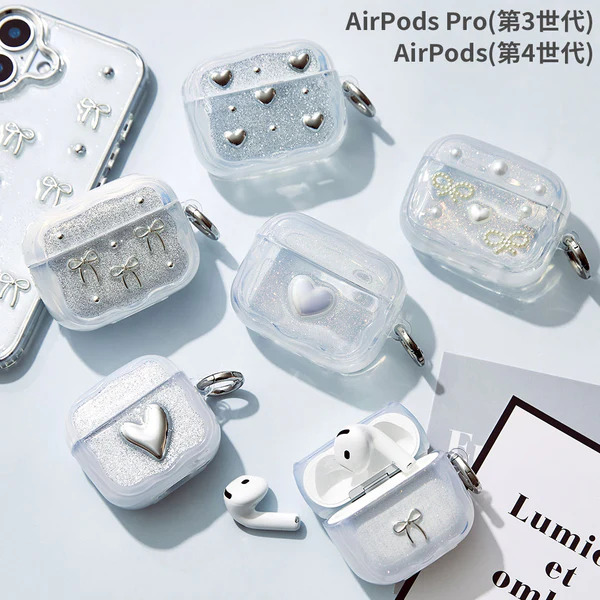 AirPods Pro(第3世代)/AirPods(第4世代)専用]PHONEAR なみ型 AirPods