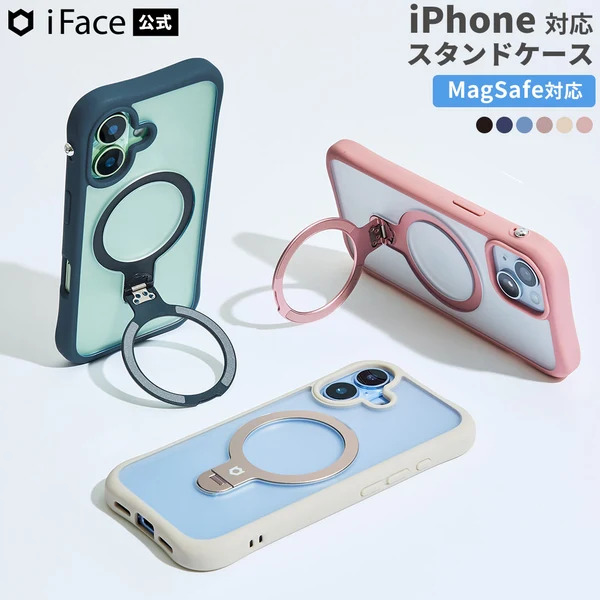 ��ͽ��:9����ܰʹߡ�[iPhone 18 Pro/18 Pro Max/17/17 Pro/17 Pro Max/16/15/14/13����]iFace Leany MagSynq ������ɥ�����