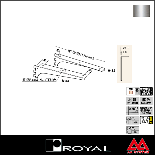 ロイヤル製品,ウッドブラケット 販売 | オンラインショップ e-金物