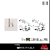 ロイヤル ペッカー木棚押さえ(内々用・外々サポート装着用) PMO-L 2635 クローム(左右セットではありません)