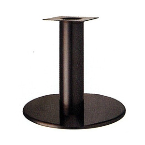 テーブル脚 アイアン ラウンドS7600 ベース600φ パイプ210φ 受座350x350 ジービーメッキ AJ付 高さ700mmまで DIY 脚 パーツ テーブル脚,丸ベース脚,天板サイズ850角⁄1000φまで,ジービーメッキ