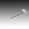ステンレスミラーライン 3x9x3000mm ヘアライン仕上 【※サービスカット対応商品です】