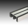 ステンレス 上レール(博物館仕様) 12mm x 4000mm ヘアライン仕上 【※サービスカット対応商品です】