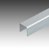 ステンレス 単線上レール 8mm x 3000mm ヘアライン仕上 【※サービスカット対応商品です】