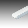 ステンレス 単線下レール 8mm x 3000mm ヘアライン仕上 【※サービスカット対応商品です】