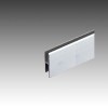 ステンレス カウンターレール用ハカマ 6mm用 x 1490mm ヘアライン仕上