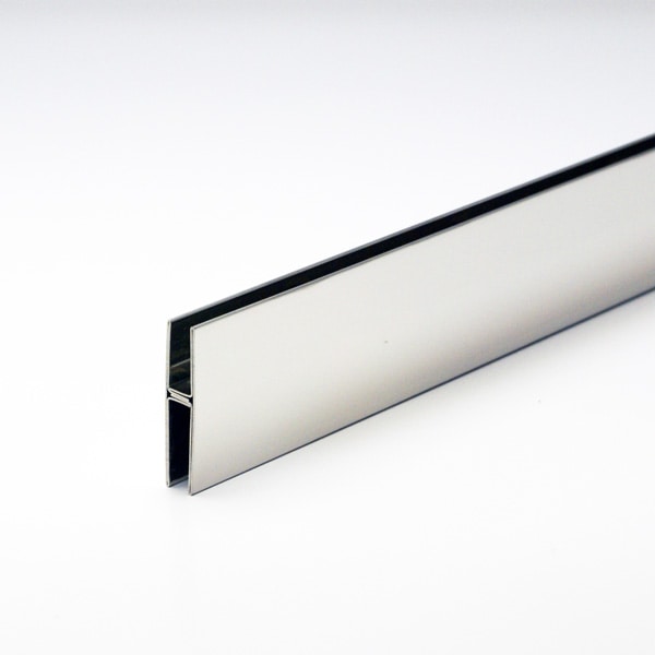 ステンレスハカマ 6mm用 40mmH x 2000mm 鏡面（#600研磨）仕上