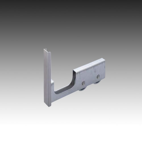 ステンレスハカマ 10mm用75mmH用 カバー付ハカマ車 平用 ヘアライン仕上