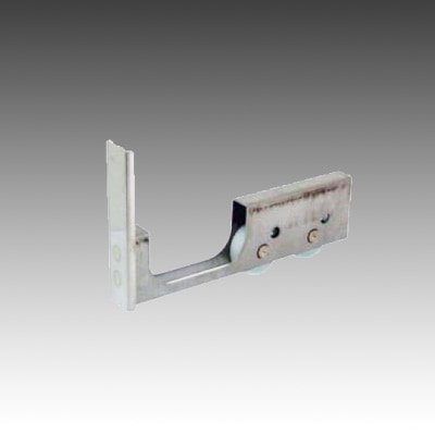 ステンレスハカマ 8mm用 55mmH用 カバー付ハカマ車 平用（2個車） 鏡面（#600研磨）仕上