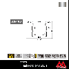 ロイヤル ストレートクロスバー 19φ AX-19S-2515 1195mm クローム