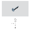 ディスプレイウォール 皿タッピングビス φ3.5×20mm ユニクロ 50本入
