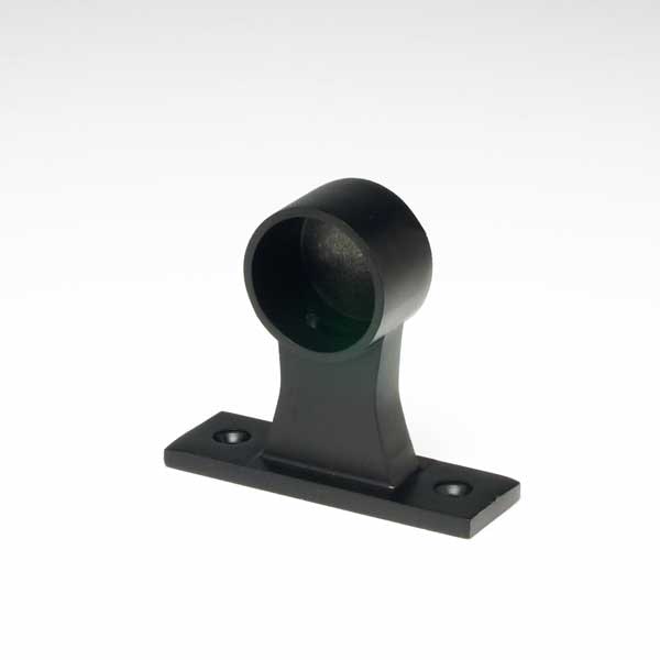 パイプブラケット プロケアブラケット HRB-PR 25mm エンド用 黒 ブラック