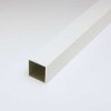 アルミ等辺角パイプ 2.0x40x40x4000mm ホワイト 【※サービスカット対応商品です】