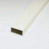 アルミ不等辺角パイプ 2.0x25x50x4000mm アイボリー 【※サービスカット対応商品です】