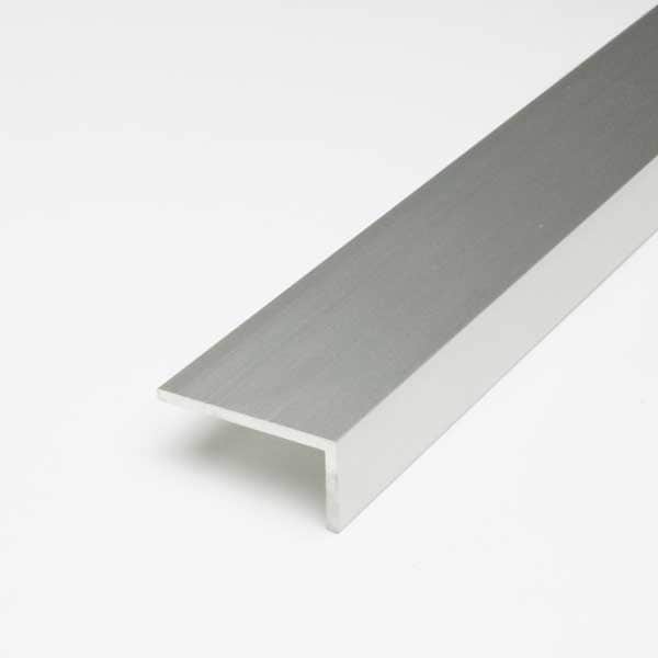 アルミアングル 不等辺 コーナー材 2.0x15x35x4000mm アルマイトシルバー 【※サービスカット対応商品です】 
