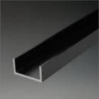 アルミチャンネル 2.0x30(内寸26)x15x4000mm ブラック 【※サービスカット対応商品です】