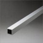 アルミ角パイプ 1.2x19x19x4000mm アルマイトシルバー 【※サービスカット対応商品です】