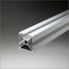 アルミ3面ポール 40x40x3000mm アルマイトシルバー 【※サービスカット対応商品です】