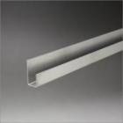 ステンレス片長チャンネル(穴なし) 10mm(見付13mm)x3000mm ヘアライン仕上 【※サービスカット対応商品です】