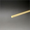 真鍮押渕(甲丸) 生地 7x10.5x3000mm 【※サービスカット対応商品です】