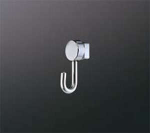 ピクチャーレールフック HPD-102C フック型 16・18mm幅レール用 クロームメッキ 【中軽量用】