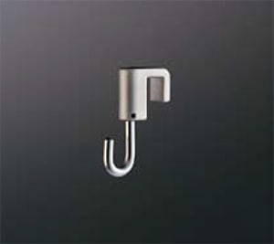 ピクチャーレールフック HPD-029A フック型 18mm幅レール HPI-239専用 パールニッケル 【軽量用】