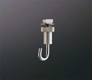 ピクチャーレールフック HPD-007A フック型 16・18mm幅レール用 パールニッケル 【中軽量用】