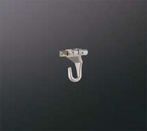 ピクチャーレールフック HPD-214N スライド型 16・18mm幅レール用 パールニッケル 【軽量用】