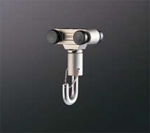 ピクチャーレールフック HPD-037 スライド型 30mm幅レール用 パールニッケル 【重量用】