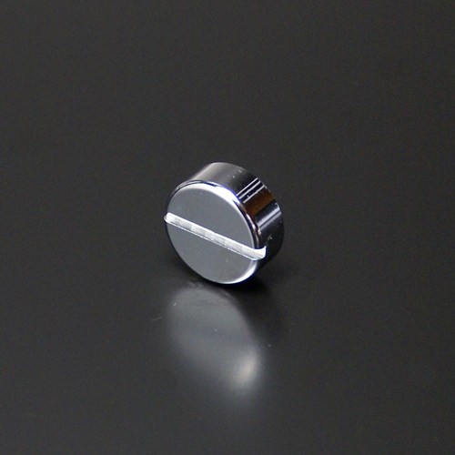 化粧ナット 30mm 真鍮製 スロットタイプ EPN-D30S クローム