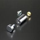 化粧ビスセット(真鍮製) フラットタイプ EPA-M12F-20 クローム