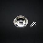 パイプソケット【丸ソケット】 HRS-1B 32mm用 ニッケルメッキ
