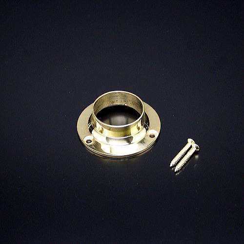 パイプソケット 50mm 丸用 HRS-1B ゴールド