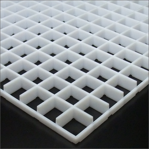 プラスチックルーバー 天井格子 25-15mm LGP-25-15 乳白色 648mm x 1293mm