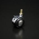 双輪キャスター 3分ボルトタイプ ストップ付 40mm 120個ケース入