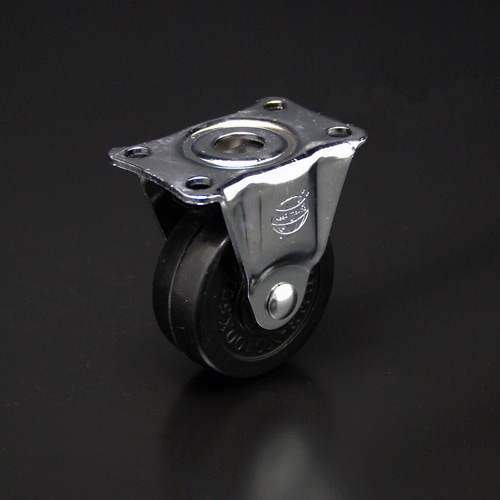 固定型単輪キャスター ストップ無 65mm 60個ケース入