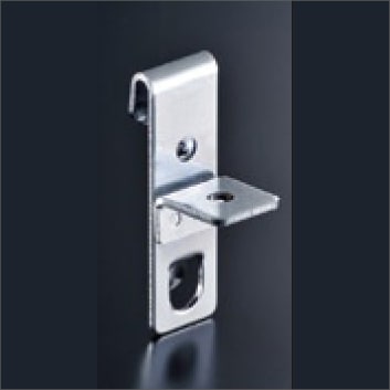 ネットパネル共用 木棚用受金具 NPD-OP3/2M クロームメッキ ※4個入