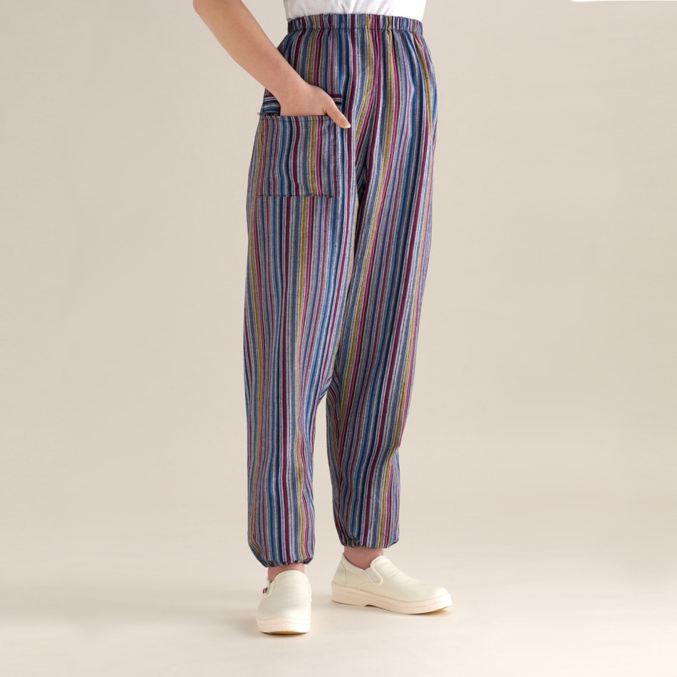 ちぢみ織もんぺ★お得な3本セット！！・モンペ・久留米織・絣・ガーデニング・家庭菜園・農作業